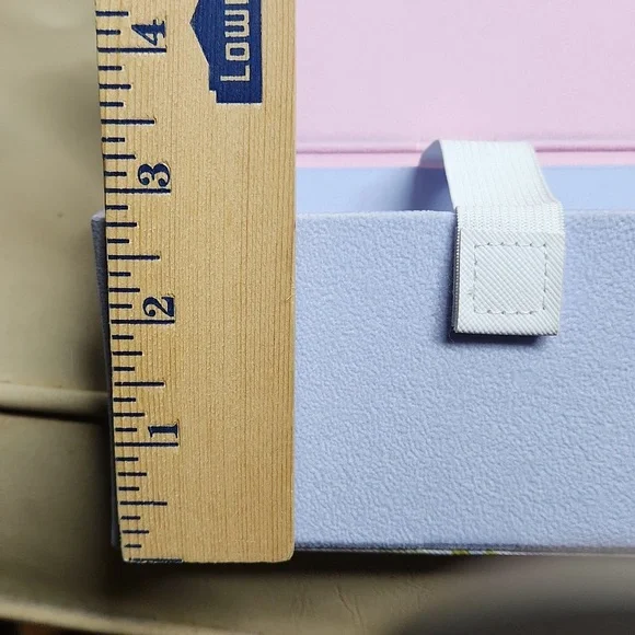 NWOT Foldable 4 Slot Eye‎ & Sun Glasses Storage Box Snaps Close Great For Travel - Picture 7 of 9